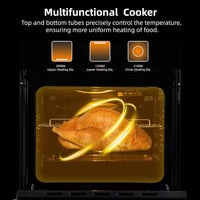 24 In. Single Wall Electric Oven with Convection, Touch Control in Stainless Steel