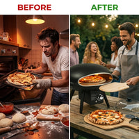 Propane Outdoor Pizza Oven Gas Pizza Oven — Before & After