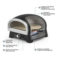 Propane Outdoor Pizza Oven Gas Pizza Oven — How It Works